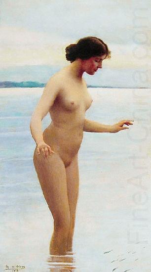 Eugen von Blaas In the water china oil painting image